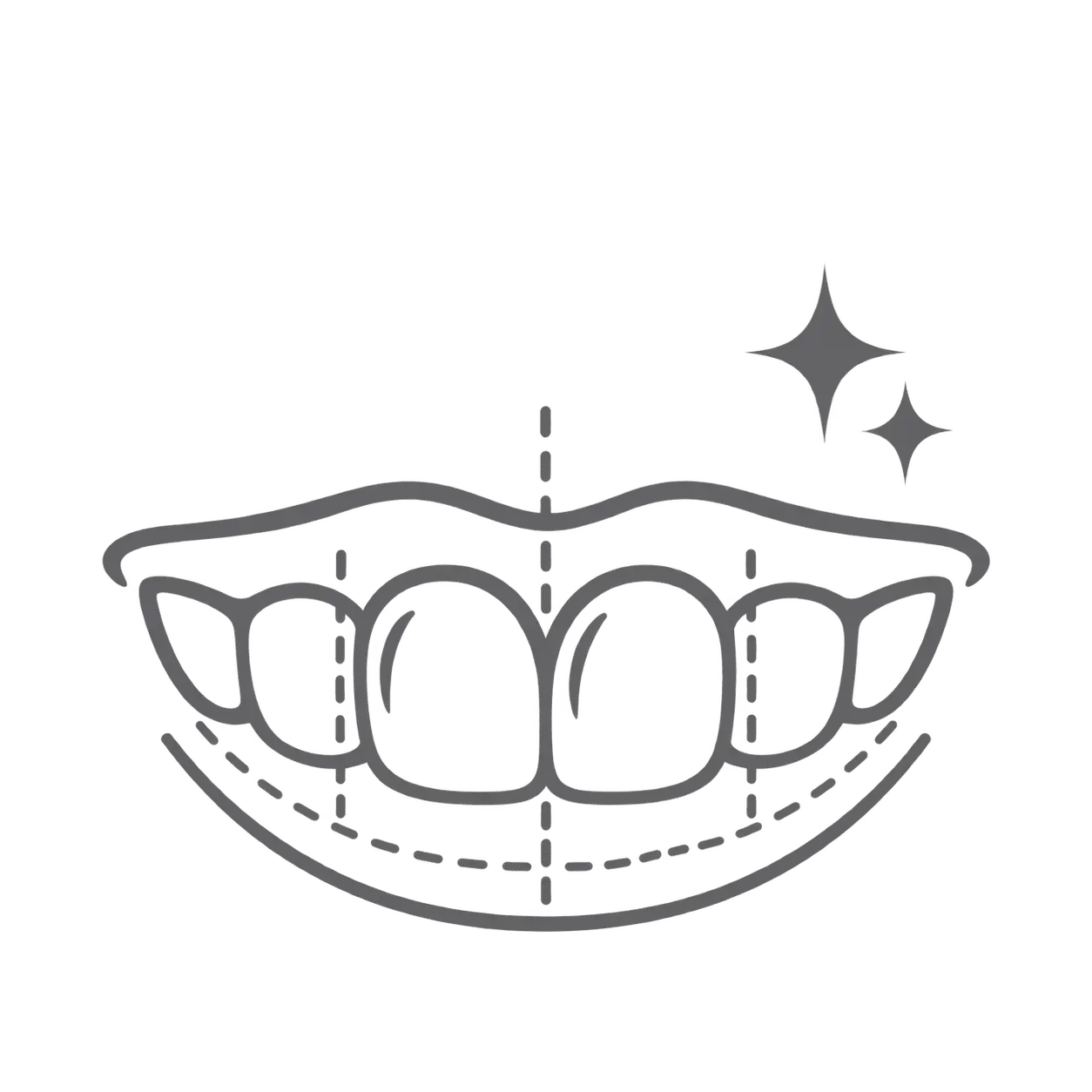 grey-smile-design-treatment-dental-icon-with-alignment-guides